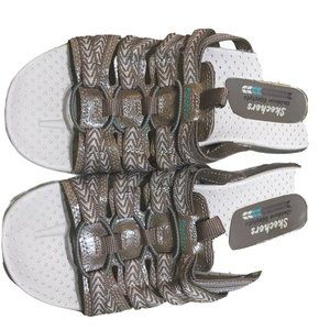 Skechers Womens Lifestyle Casual Slides Sandals